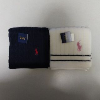 ラルフローレン(Ralph Lauren)のラルフローレン タオルハンカチ 2枚セット 新品 (ア)(ハンカチ)