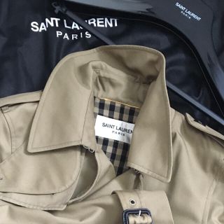 サンローラン(Saint Laurent)のsaint laurent parisサンローランパリ38  お値下げ(トレンチコート)