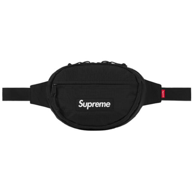 Supreme 18FW Waist Bag Black 新品未使用