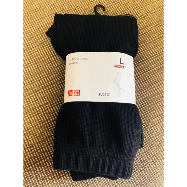 UNIQLO(ユニクロ)のUNIQLO レギンス BLACK レディースのレッグウェア(レギンス/スパッツ)の商品写真