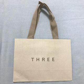 スリー(THREE)のTHREE ショッパー(ショップ袋)