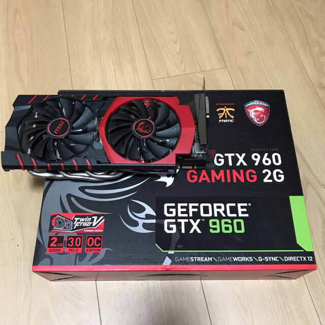 グラボひろたん専用 MSI GTX960 GAMING 2G