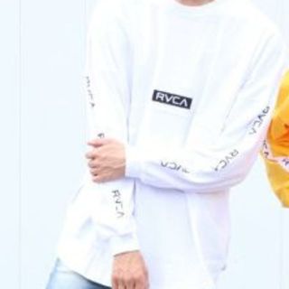 ルーカ(RVCA)のRVCA　ロンT Tシャツ　ホワイト　XS(Tシャツ/カットソー(七分/長袖))