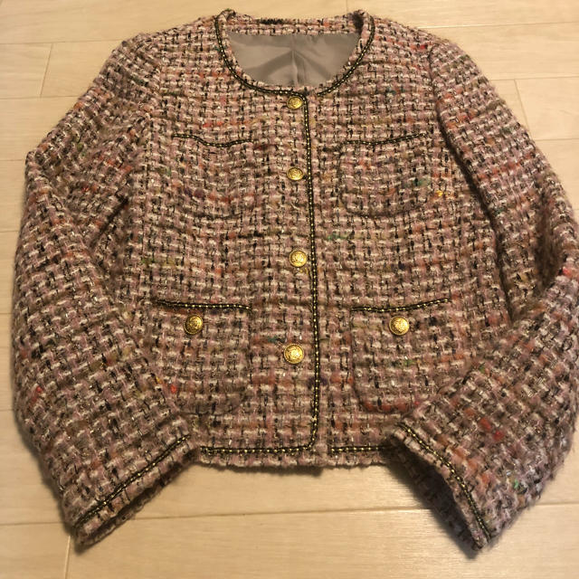 【美品】アルアバイル Mサイズ ツイードジャケット