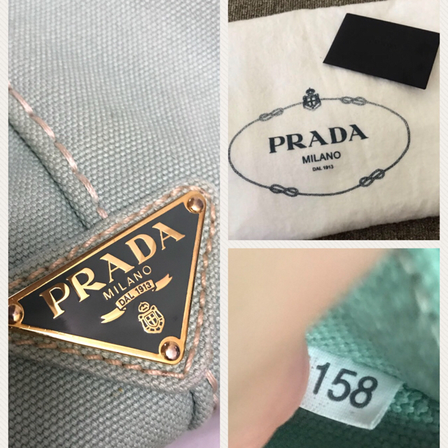 PRADA(プラダ)のちいさん 様 専用 PRADA カナパ M  レディースのバッグ(ハンドバッグ)の商品写真