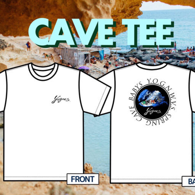 yogee cave Tシャツ