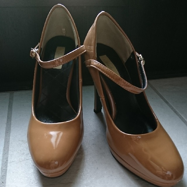 【新品】レディース パンプス👠Ｌサイズベージュ レディースの靴/シューズ(ハイヒール/パンプス)の商品写真