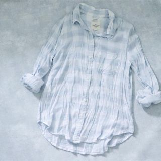 アメリカンイーグル(American Eagle)の【送料込】チェックシャツ American Eagle(シャツ/ブラウス(長袖/七分))