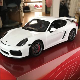 ポルシェ(Porsche)の【希少！】GTスピリット 1/18 ポルシェ ケイマン GT4(ミニカー)