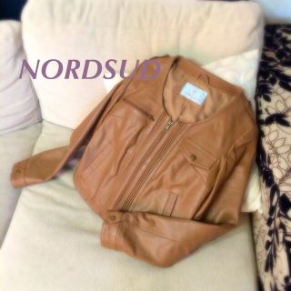 ノールシュド(NORD SUD)のラム♡ジャケット(ノーカラージャケット)