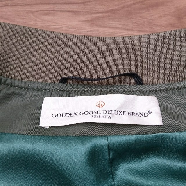 GOLDEN GOOSE(ゴールデングース)のGOLDEN GOOSE  MA-1ジップアップ ブルゾン レディースのジャケット/アウター(ブルゾン)の商品写真
