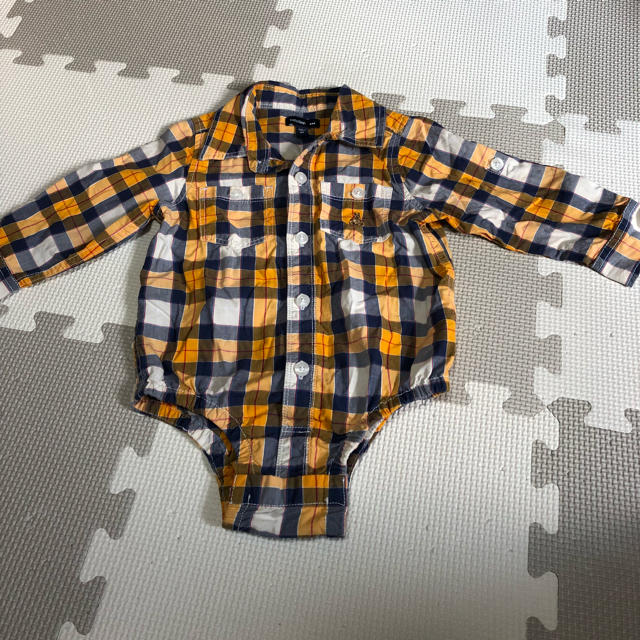 babyGAP(ベビーギャップ)の売約済み:チェックシャツ キッズ/ベビー/マタニティのベビー服(~85cm)(シャツ/カットソー)の商品写真