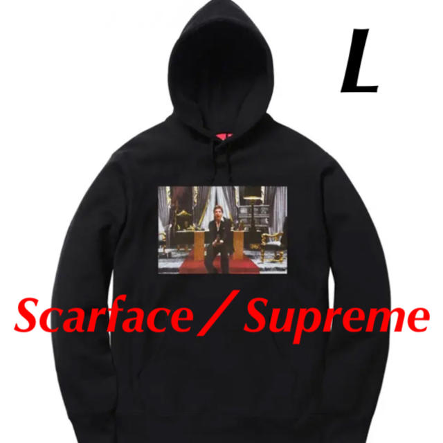 セール特価商品 Scarface Friend Hooded Sweatshirt L 黒