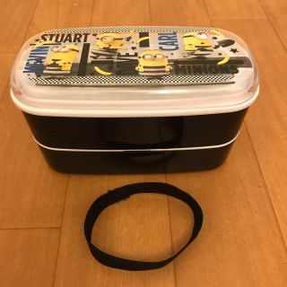 ミニオン(ミニオン)のミニオンズ 2段お弁当箱 箸付 新品(弁当用品)