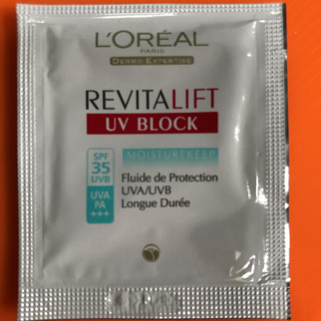 L'Oreal Paris(ロレアルパリ)のロレアル REVITALIFT UV BLOCK 試供品 コスメ/美容のベースメイク/化粧品(化粧下地)の商品写真
