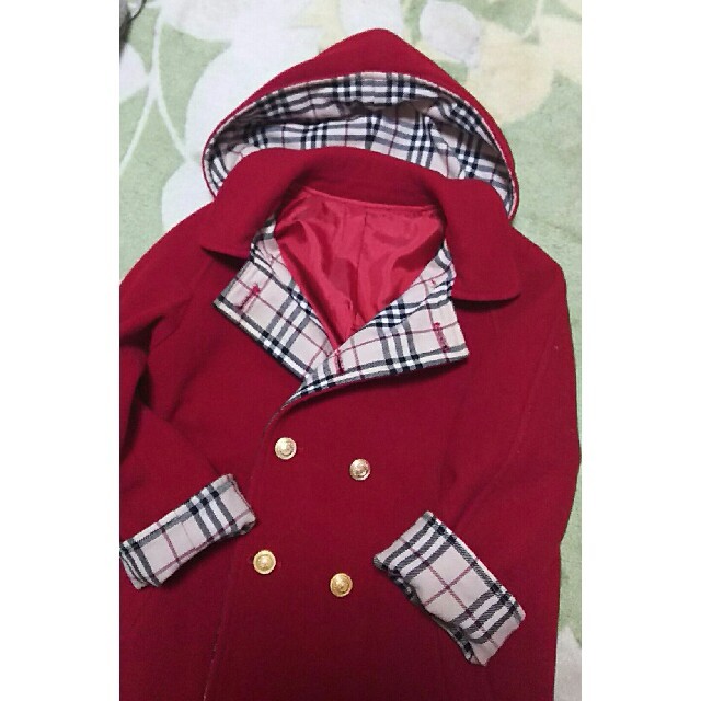 BURBERRY(バーバリー)のバーバリー ロンドン ダッフルコート 110 120 130 キッズ/ベビー/マタニティのキッズ服女の子用(90cm~)(コート)の商品写真