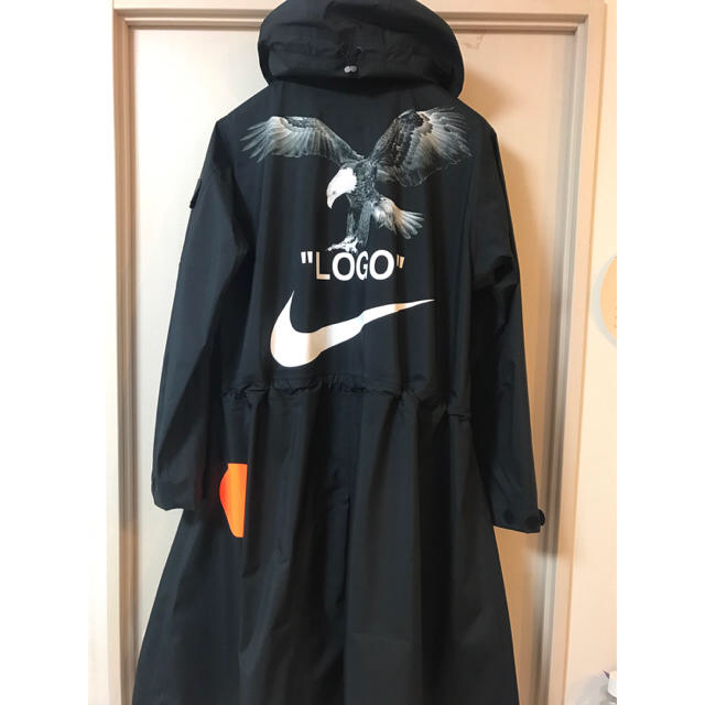 くらしを楽しむアイテム NIKE OFF-WHITE off-white オフホワイト 新品未使用 S コート ナイロンジャケット 