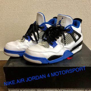 ナイキ(NIKE)の中古 NIKE AIR JORDAN 4 MOTORSPORT 27.5cm(スニーカー)