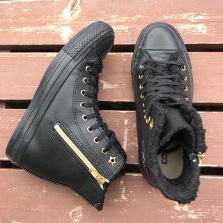 美品23 converse コンバース オールスターインヒール HI B210