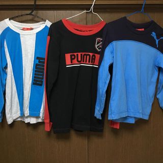 プーマ(PUMA)のジュニア 長袖Tシャツ プーマセット(Tシャツ(長袖/七分))