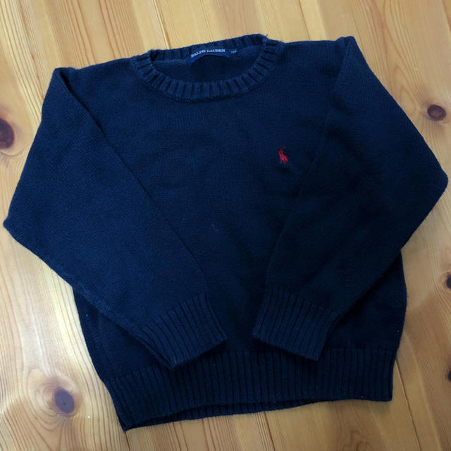 Ralph Lauren(ラルフローレン)のラルフローレン クルーネックセーター キッズ/ベビー/マタニティのキッズ服男の子用(90cm~)(ニット)の商品写真