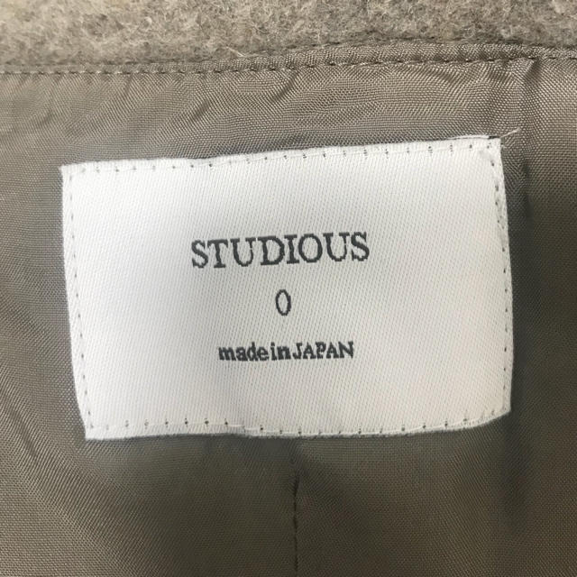 STUDIOUS(ステュディオス)のSTUDIOUS チェスターコート メンズのジャケット/アウター(チェスターコート)の商品写真