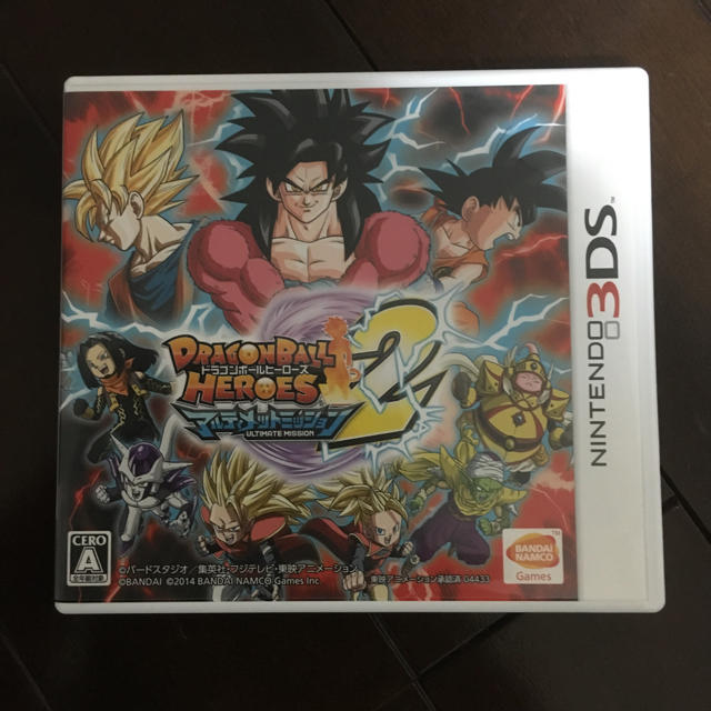 ニンテンドー3DS(ニンテンドー3DS)のドラゴンボールヒーロズ エンタメ/ホビーのゲームソフト/ゲーム機本体(家庭用ゲームソフト)の商品写真