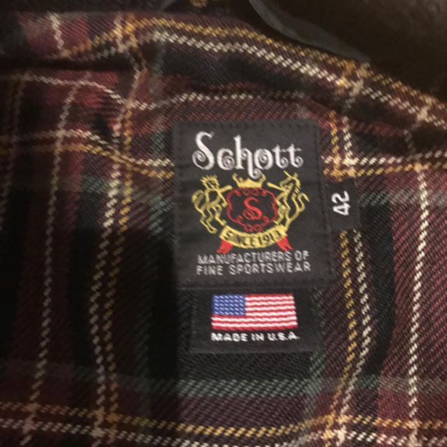 schott(ショット)のschott メンズのジャケット/アウター(スタジャン)の商品写真