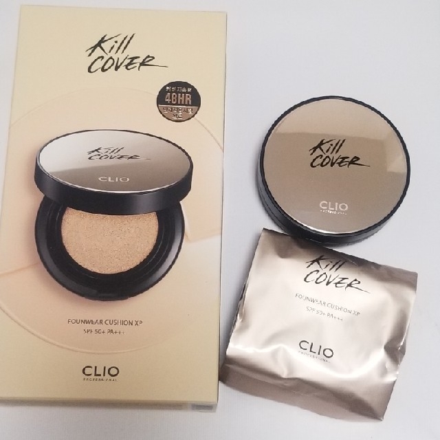 キルカバー ファウンエア エアクッションXP 03 リネン CLIO クリオ コスメ/美容のベースメイク/化粧品(ファンデーション)の商品写真