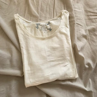 ロキエ(Lochie)のシンプルT オフホワイト 古着(Tシャツ(長袖/七分))