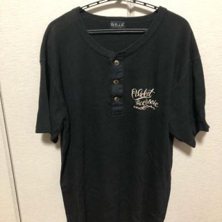 フラットヘッド(THE FLAT HEAD)のRJBヘンリーネックTシャツ(Tシャツ/カットソー(半袖/袖なし))