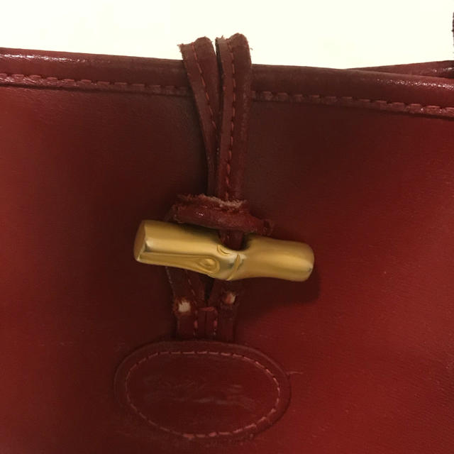 LONGCHAMP(ロンシャン)のロンシャン ロゾ  レッド レディースのバッグ(トートバッグ)の商品写真