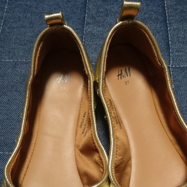 H&M(エイチアンドエム)のhm☆フラットシューズ レディースの靴/シューズ(バレエシューズ)の商品写真