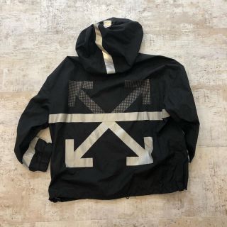 オフホワイト(OFF-WHITE)のoff white moncler マンパ サイズ 4 美ユーズド レア(マウンテンパーカー)