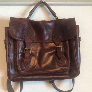 サンダスト Sandast サンドラ 3way ヴィンテージレザーバッグの