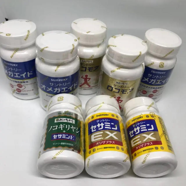 サントリー サプリ 8点セット！送料込 食品/飲料/酒の健康食品(その他)の商品写真