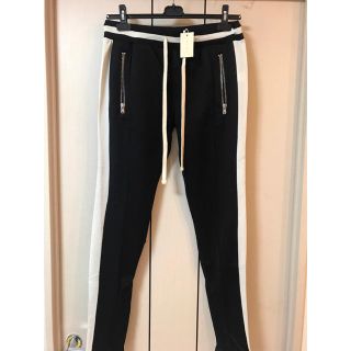 フィアオブゴッド(FEAR OF GOD)のmnml track pants ミニマル トラックパンツ ブラック M(その他)