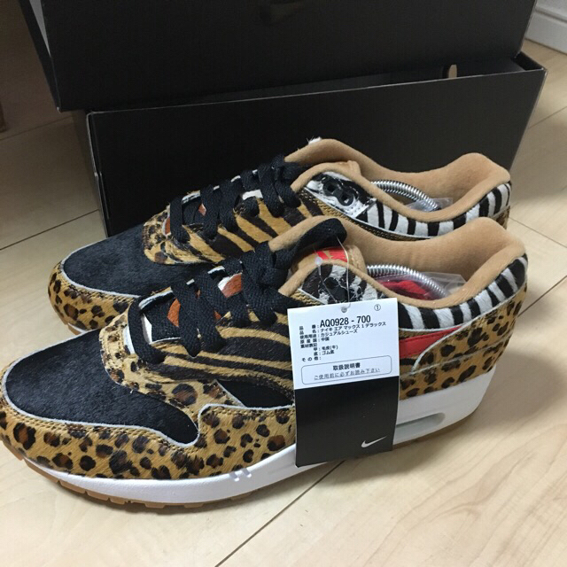 NIKE(ナイキ)のAIR MAX 1 DLX ANIMAL メンズの靴/シューズ(スニーカー)の商品写真