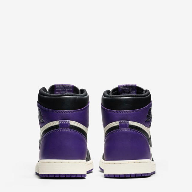 NIKE(ナイキ)のNIKE AIR JORDAN 1 RETRO HIGH OG 紫 25.5 メンズの靴/シューズ(スニーカー)の商品写真