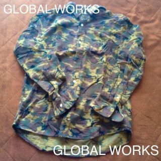 グローバルワーク(GLOBAL WORK)のGLOBAL WORK カモフラシャツ(シャツ/ブラウス(長袖/七分))