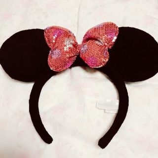 ディズニー(Disney)のディズニー*カチューシャ*リボン*美品(カチューシャ)