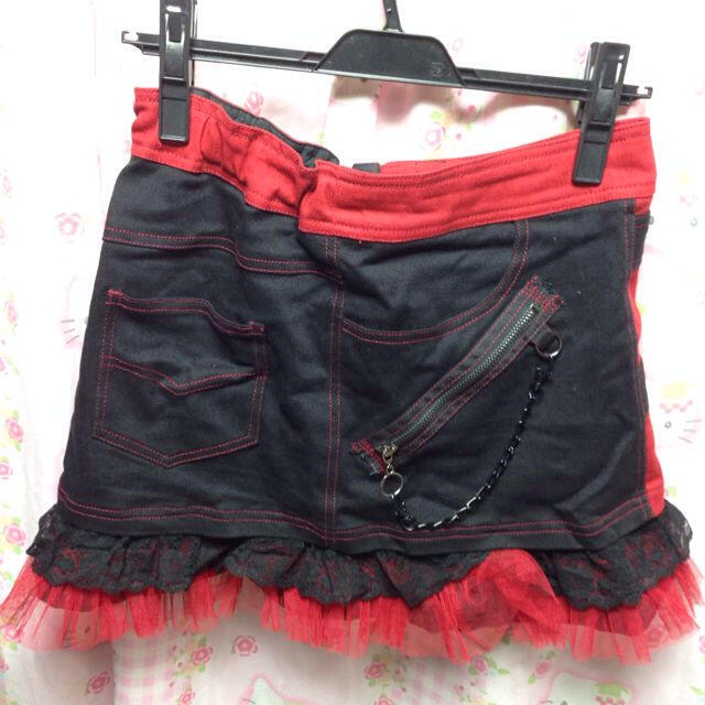 ALGONQUINS(アルゴンキン)のベルテッドスカート レディースのスカート(ミニスカート)の商品写真