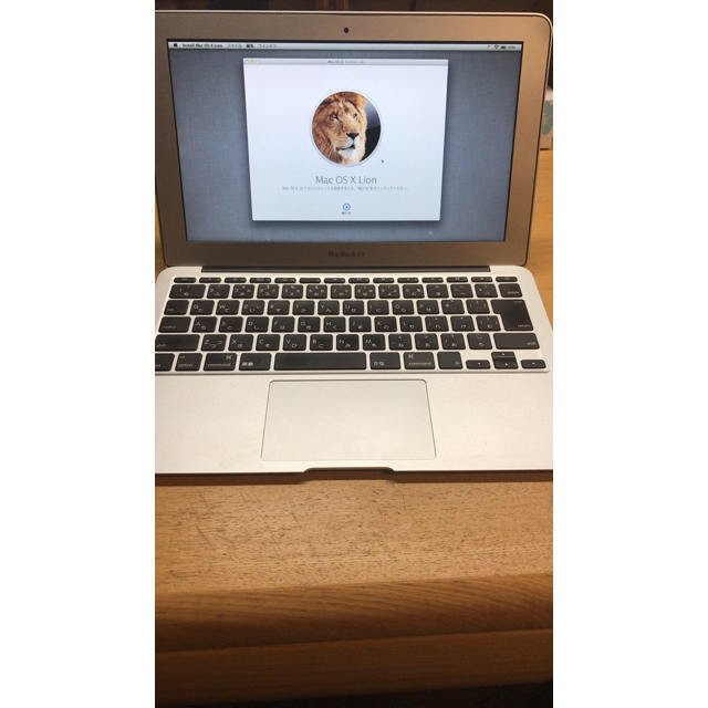 ノートPCMacBookair