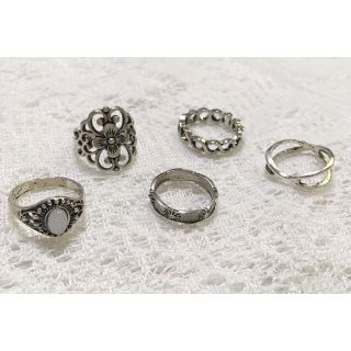 フラワー(flower)のvintage ring set 💍(リング(指輪))