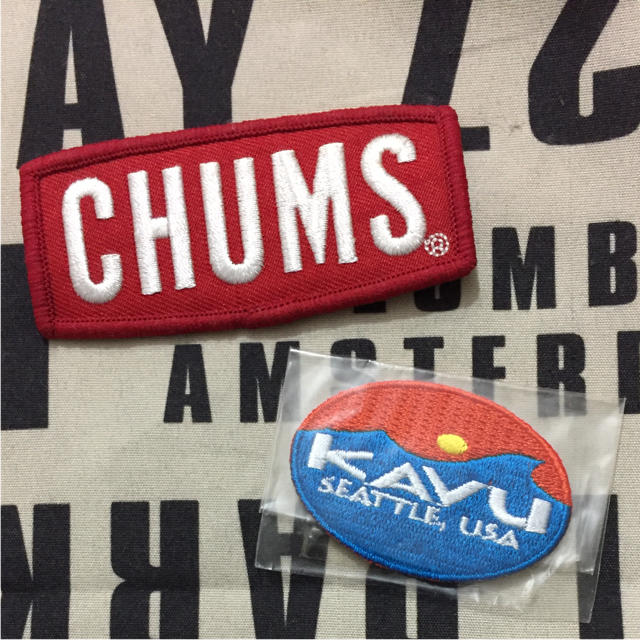 CHUMS(チャムス)のCHUMS  KAVU  ワッペン スポーツ/アウトドアのアウトドア(その他)の商品写真