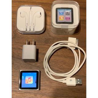 アップル(Apple)のiPod nano 第6世代 16G シルバー(ポータブルプレーヤー)