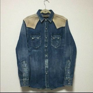 ダブルアールエル(RRL)のRRL ウエスタンデニムシャツ(シャツ)