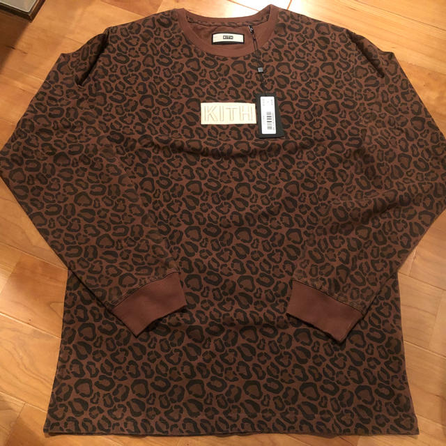 Lサイズ 最安 KITH box logo L/S tee cheetah