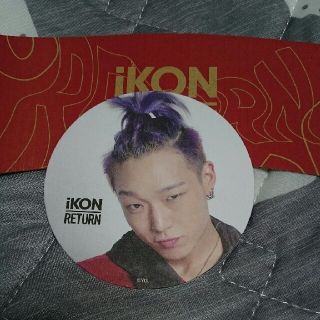 アイコン(iKON)のJUNさん専用 iKON 失恋カフェ コースター BOBBY (アイドルグッズ)