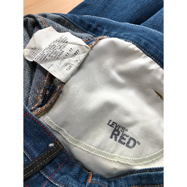 Levi's - 稀少Levi's RED ワイドデニムパンツ 元袴パンツの通販 by